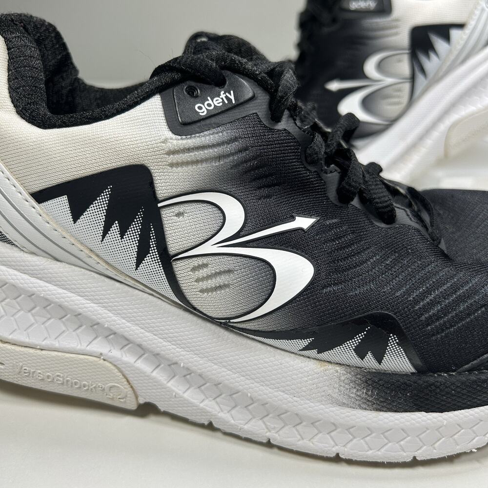 GDEFY Shoes Women’s 7 Black And White Athletic Sneakers - Picture 3 of 16
